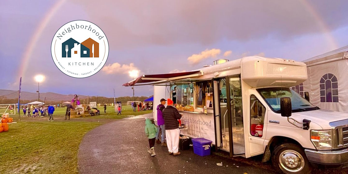 Neighborhood Kitchen food truck (with NK logo)