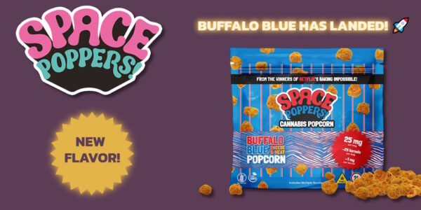 Buffalo Blue Has Landed - Space Poppers new flavor