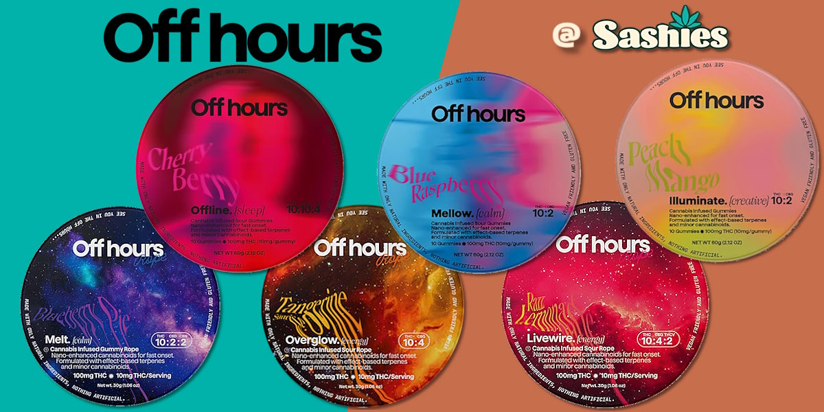 Off Hours at Sashies - Off Hours collection of popular gummies
